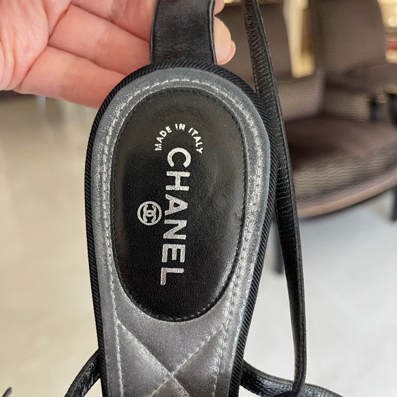 Chanel Embellished Sandals 39 - Picture 7 of 9